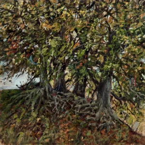 Autumn, Avebury Beech Trees 1